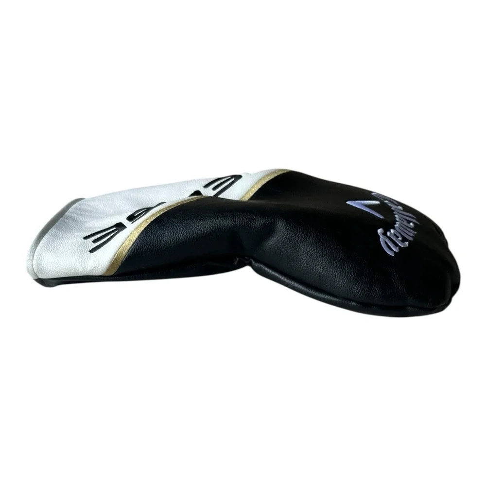 Callaway Edge Driver Headcover Golf Club  head cover Golfing White Black